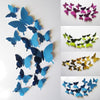 3D Butterfly Stickers Removable Mural Crafts Art Design Decal Wall Home Decor