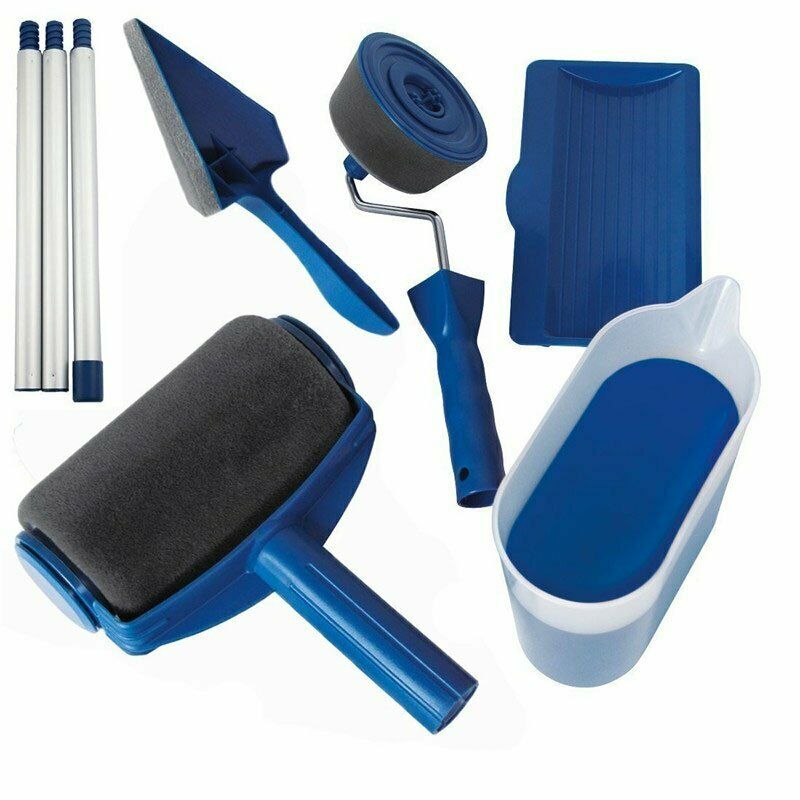 8pcs Paint Runner Roller Brush Handle Tool