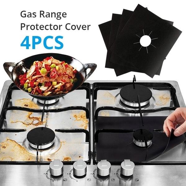 Aluminum Foil Square Stove Burner Covers