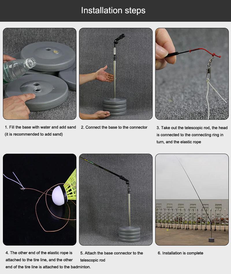 Badminton Self Practice Kit