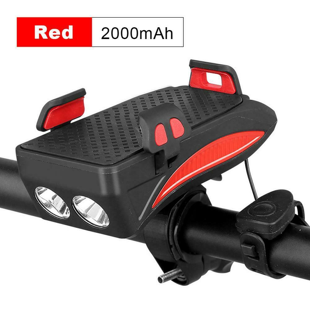 Bicycle Horn Lamp Mobile Phone Bracket