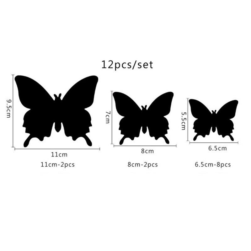 DIY 3D Butterfly Wall Decor Template