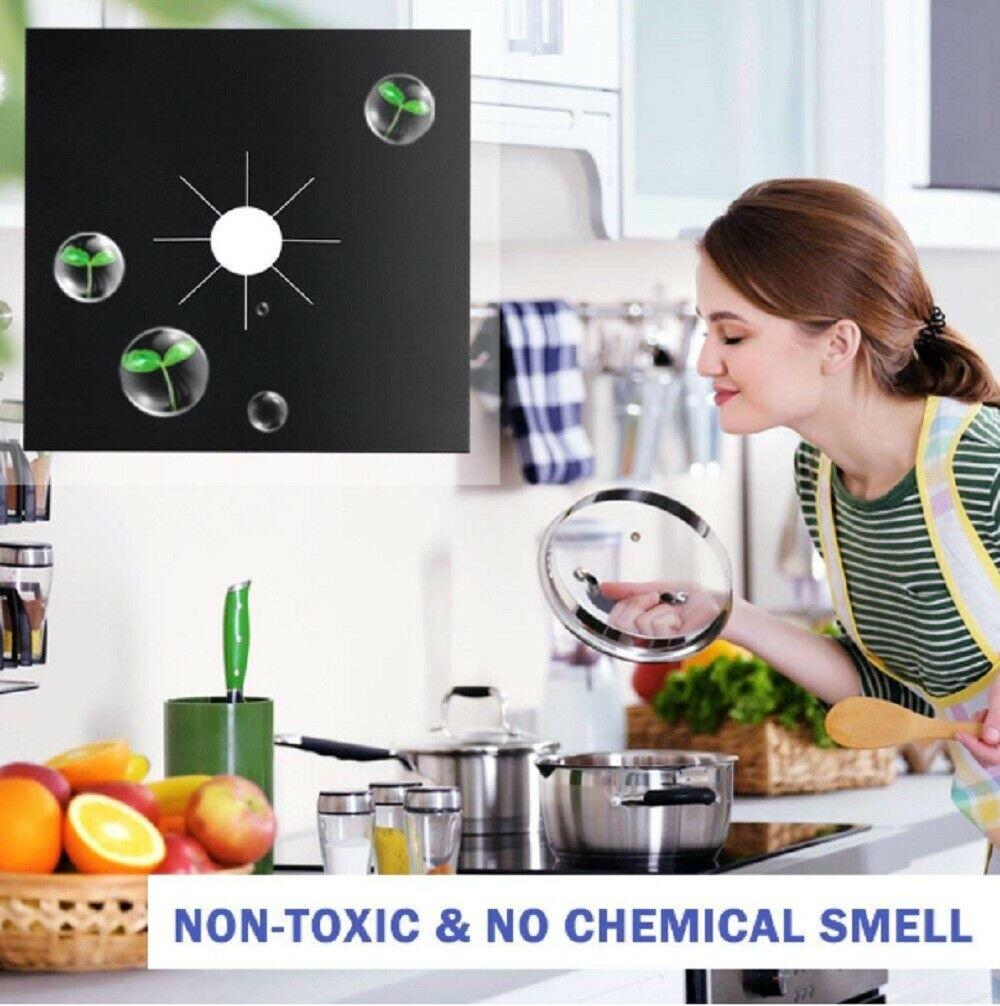 Gas Range Stove top Burner Protector Liner Cover