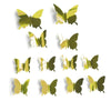 Gold Butterfly Decals