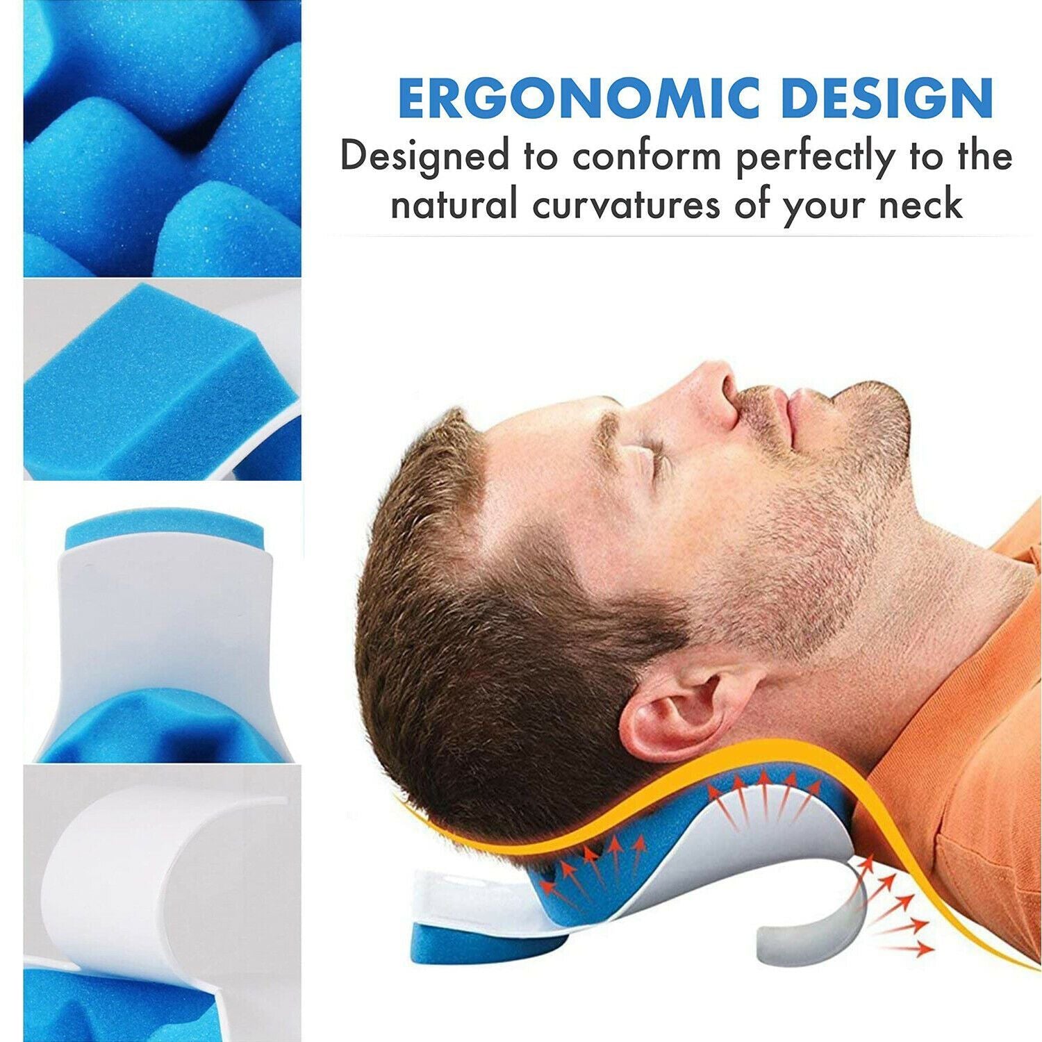 Massage Pillow Neck And Shoulder Relaxer