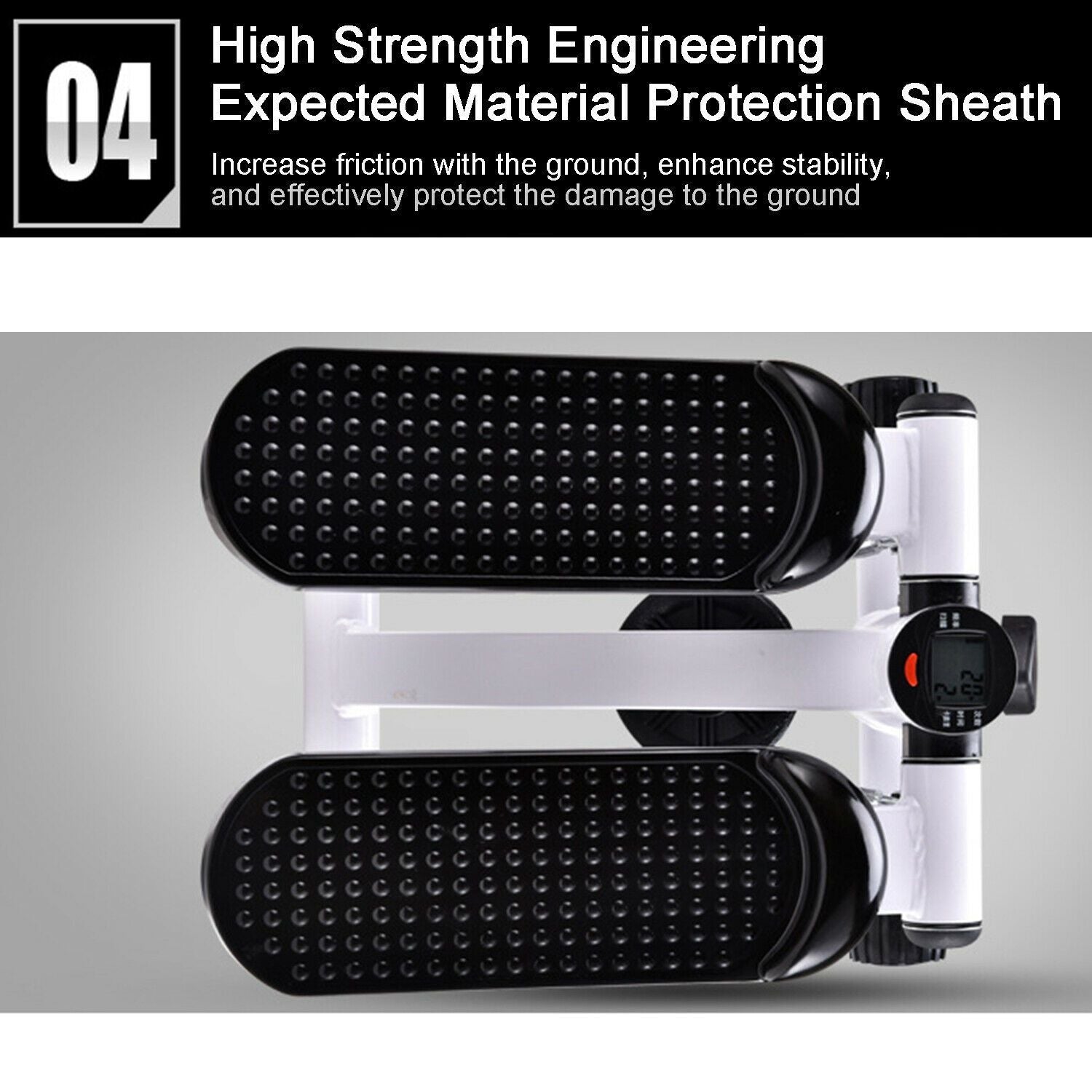 Mini Stepper With Resistance Bands Workouts