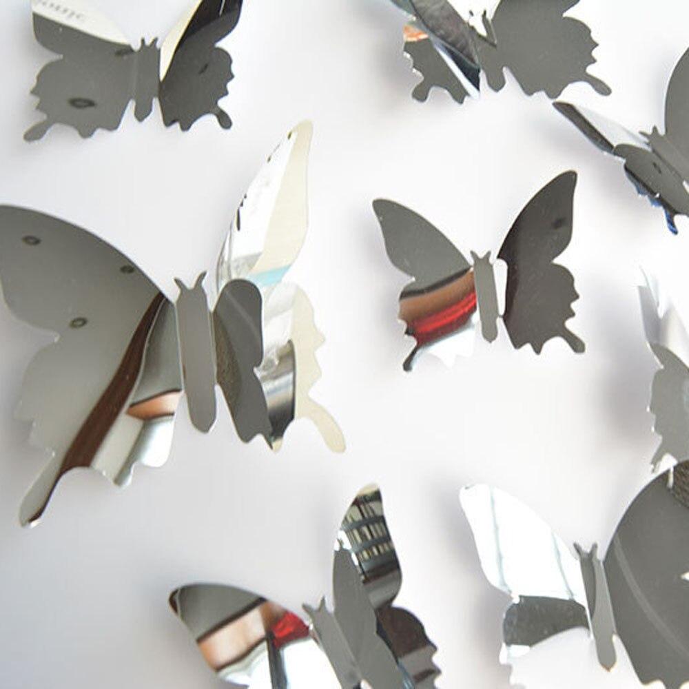 Mirror Butterfly Wall Decor