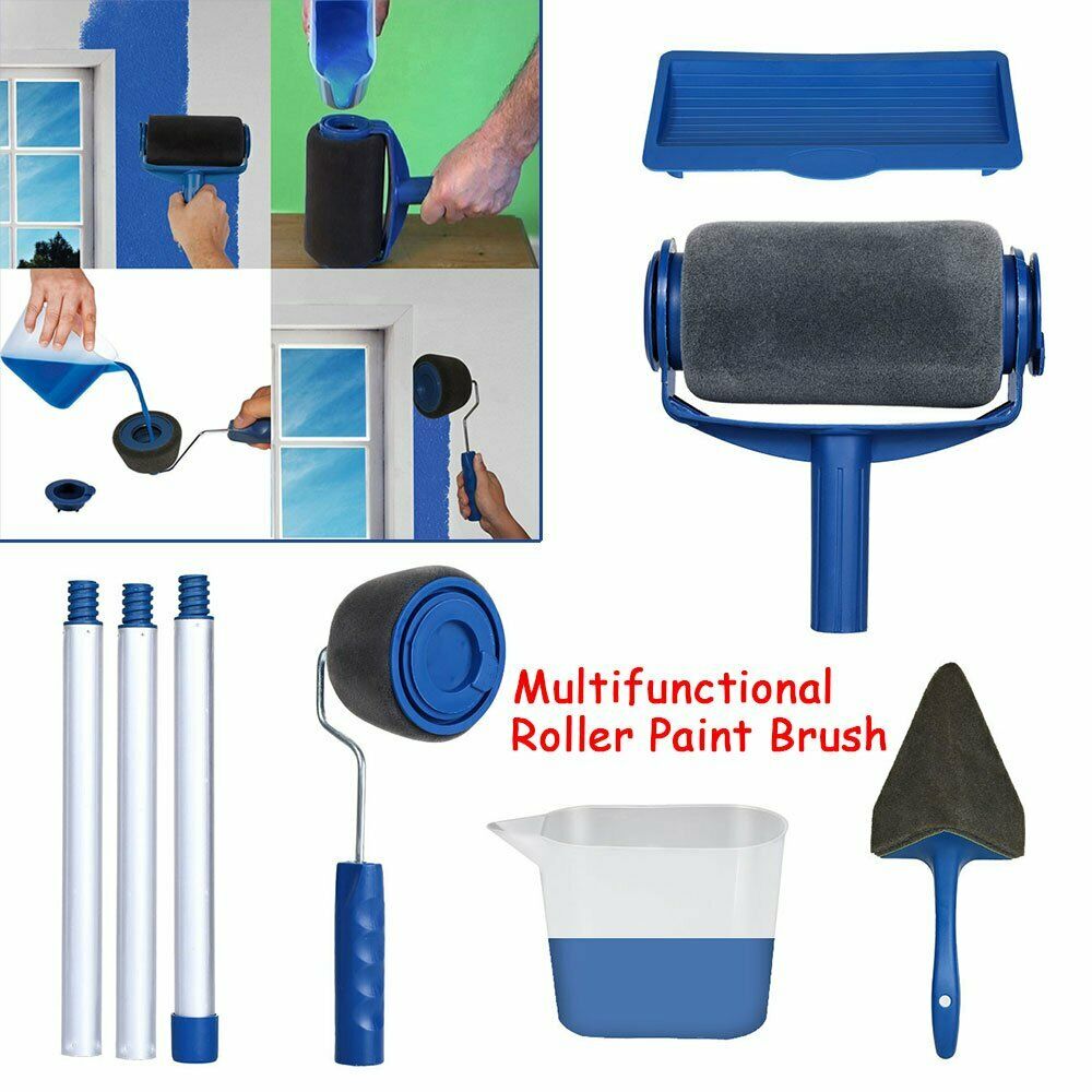 Multifunctional Paint Runner Pro Roller Brush Tools Set Paint Roller Set