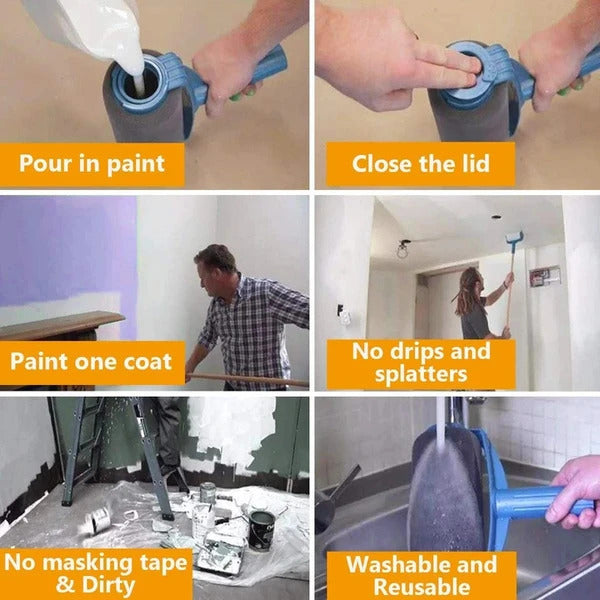 Multifunctional Wall Decorative Paint Roller Brush Tools