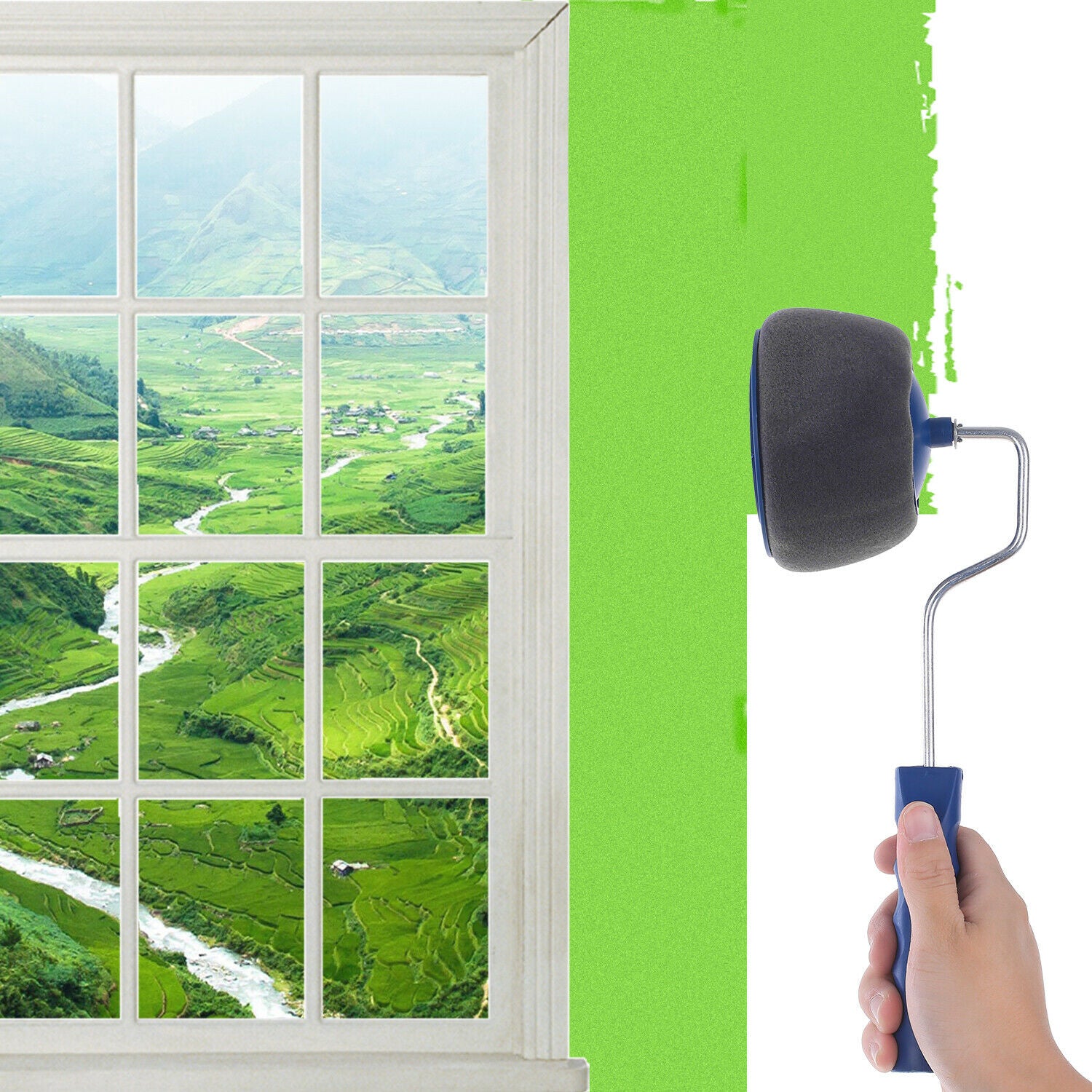 Multifunctional Wall Paint Roller Brush Tool Set