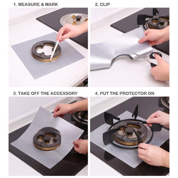 Non Stick Burner Covers