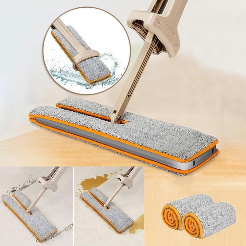 Self Wringing Double Sided Flat Mop
