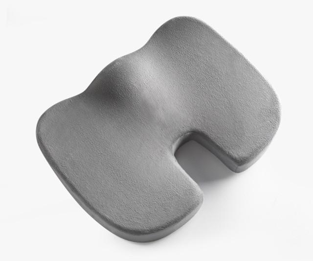 U Shaped Car Seat Cushion Gray