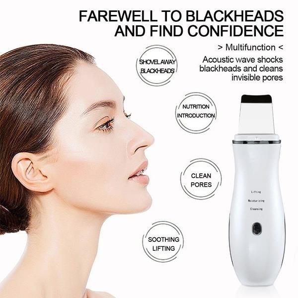 Ultrasonic Skin  Scrubber Facial
