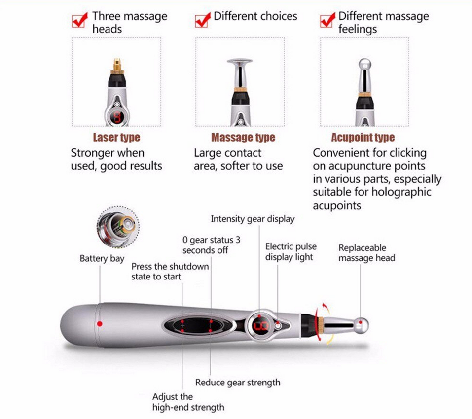 acupuncture pen how to use