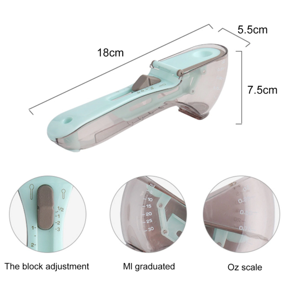 adjustable baking measuring spoon