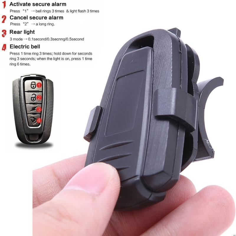 hand holding an anti-theft device and product usage