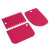 baking scraping tools and equipment red