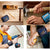 magnetic wristband screw holder uses