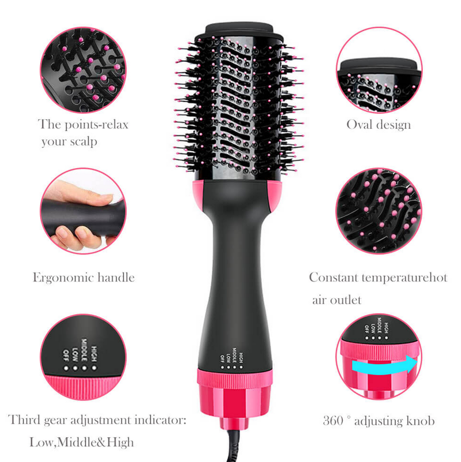 best one step hair dryer and volumizer hot air brush