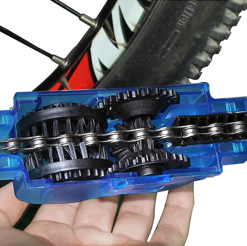 how to deep clean bike chain