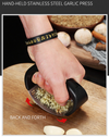 buy stainless steel garlic press