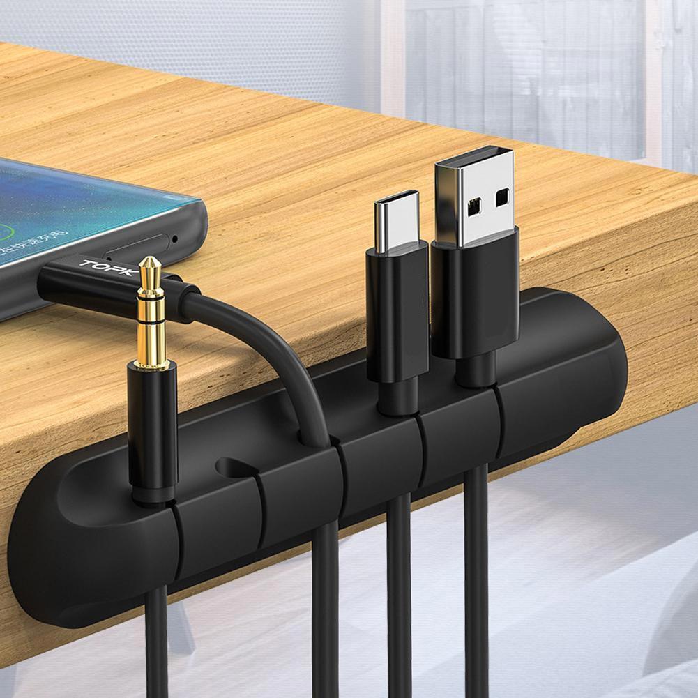 silicone cable organizer