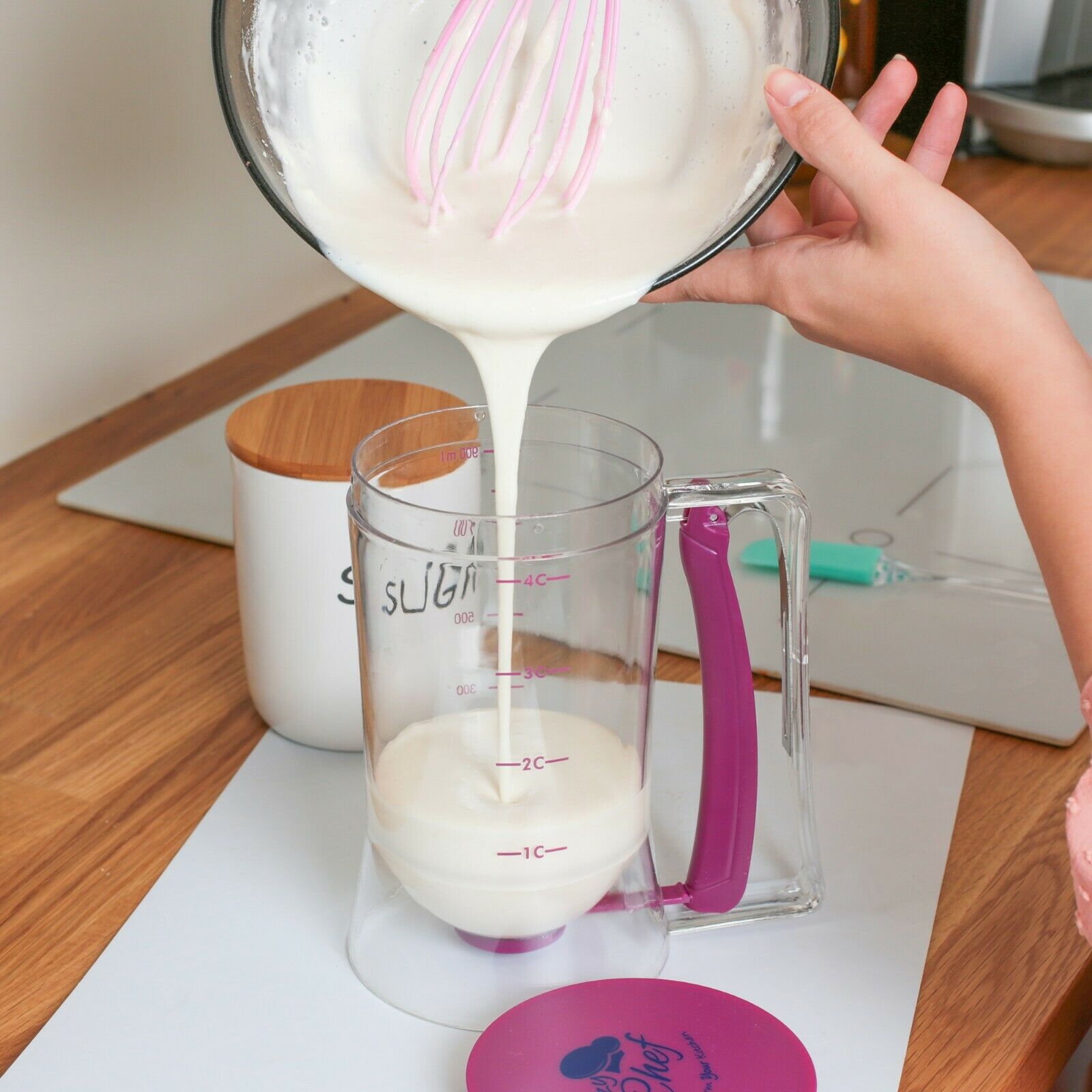 pancake cupcake batter dispenser tool