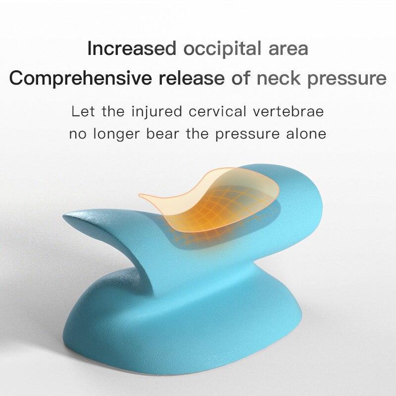 cervical traction chiropractic wedge pillow neck and shoulder pain relief