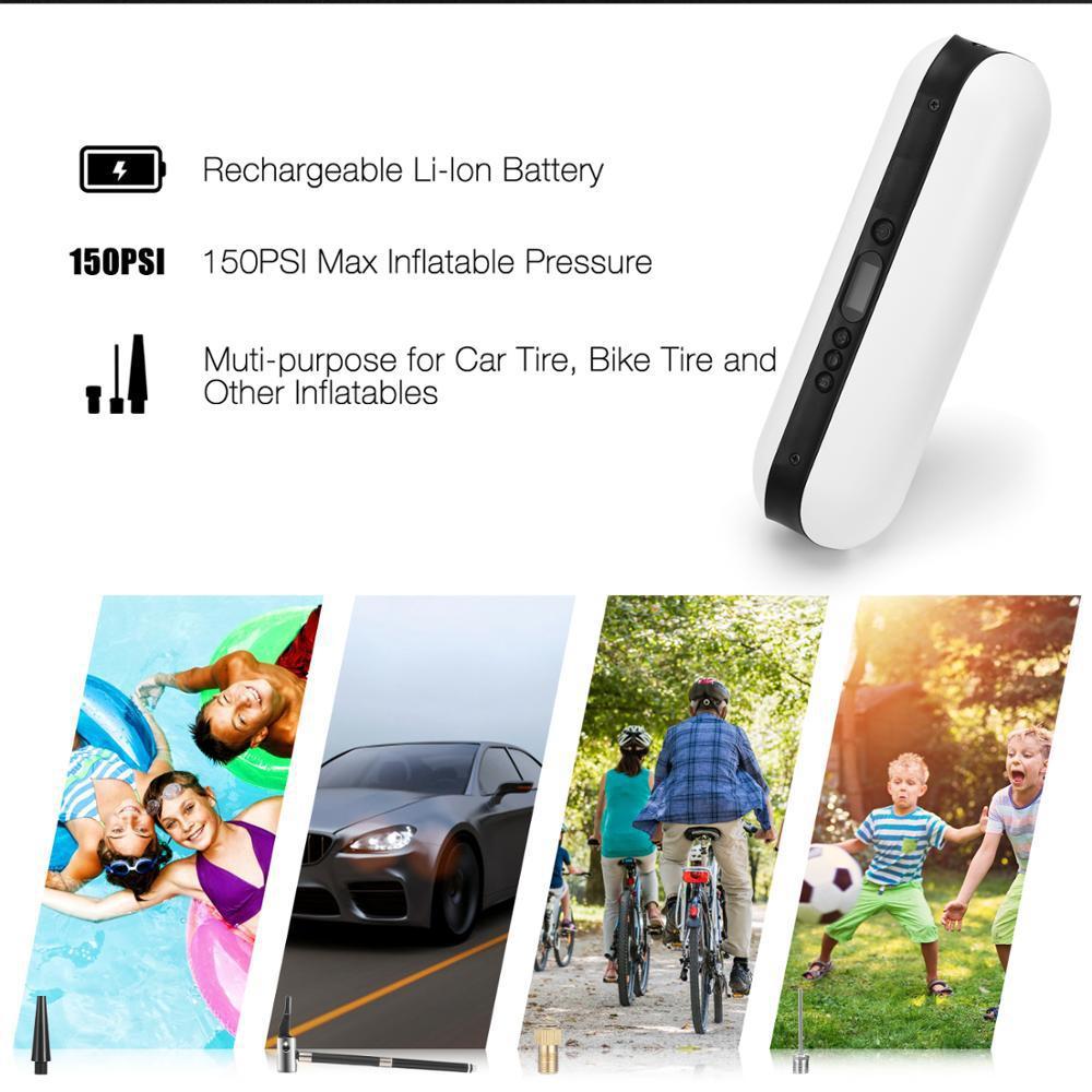 cycplus bike pump features