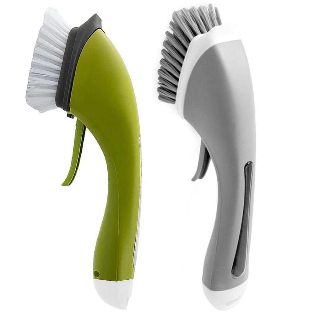 dish brush with replaceable head
