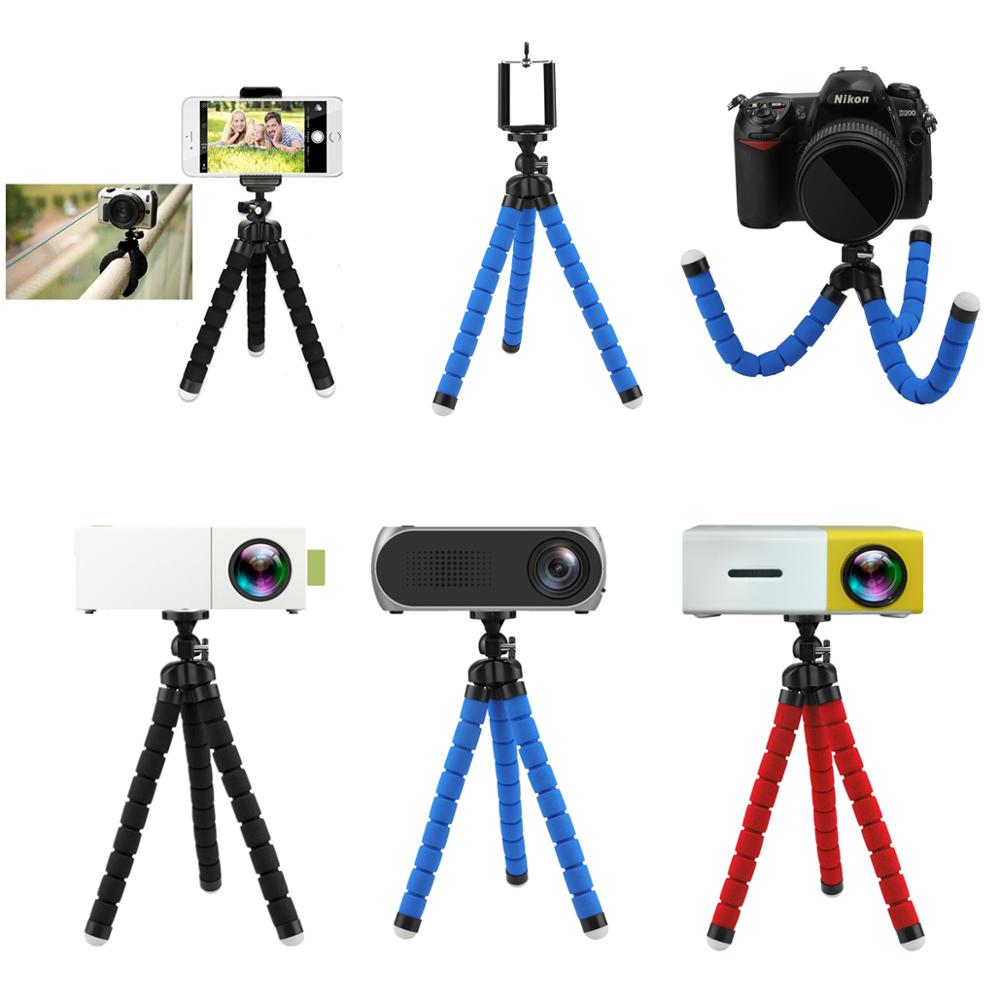 Portable Mini Tripod 6.0MM Compatible Mini Projector Camera Octopus Stand Phone Stand