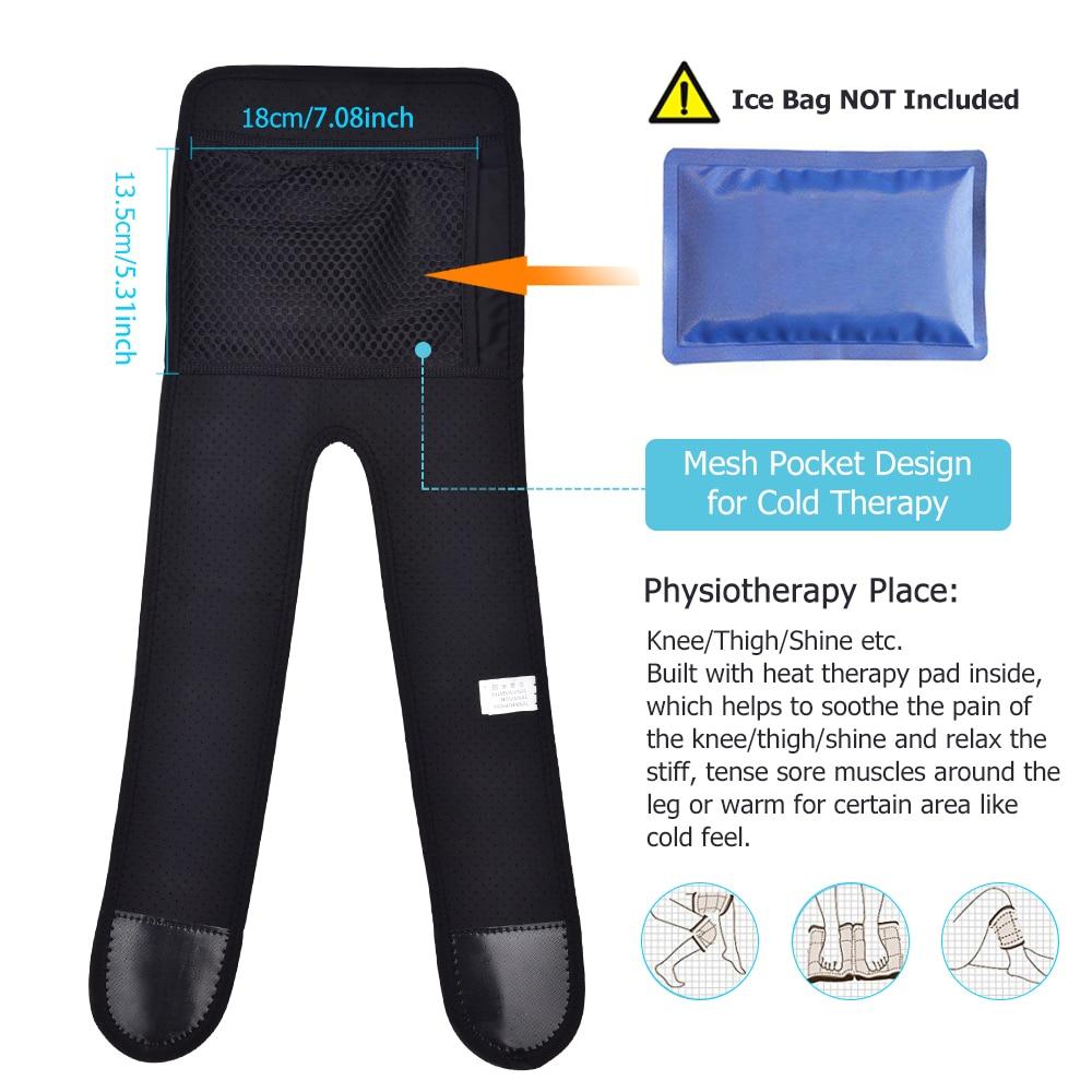 electric heating knee massager pad