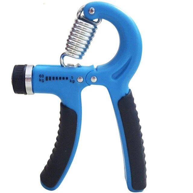 grip strength test tool blue