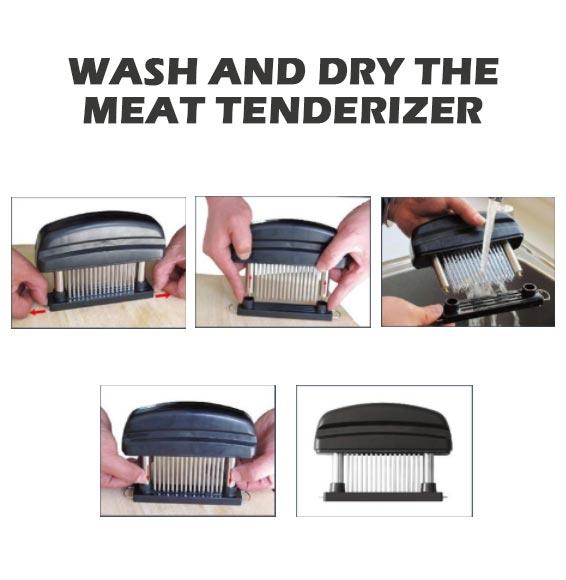 how to clean meat tenderizer
