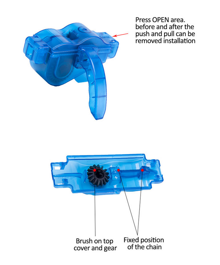 how to clean the bicycle chain