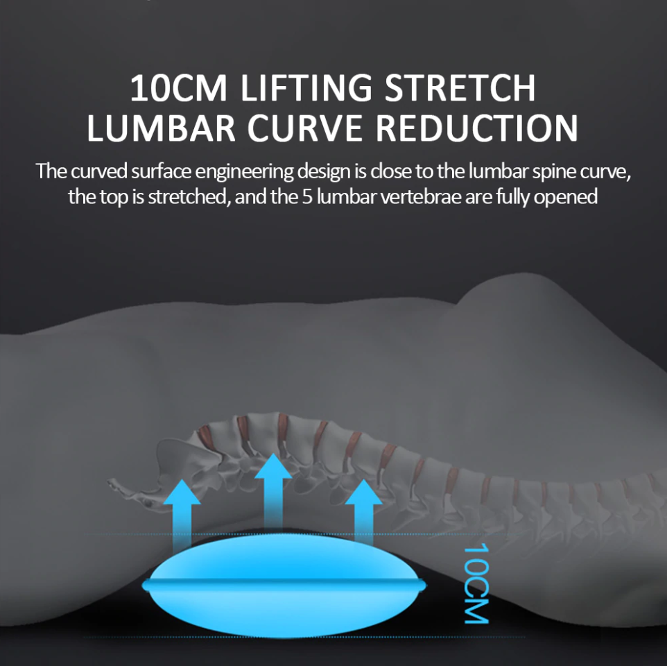 lumbar decompression belt essential massager