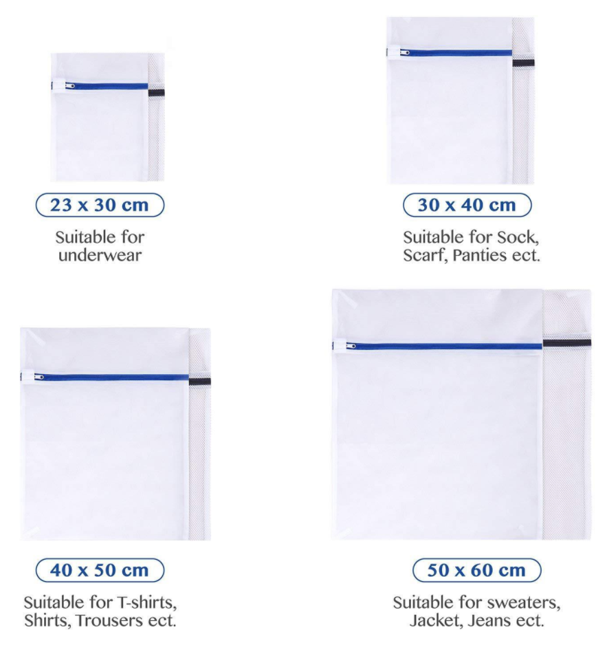 mesh laundry bag dimensions