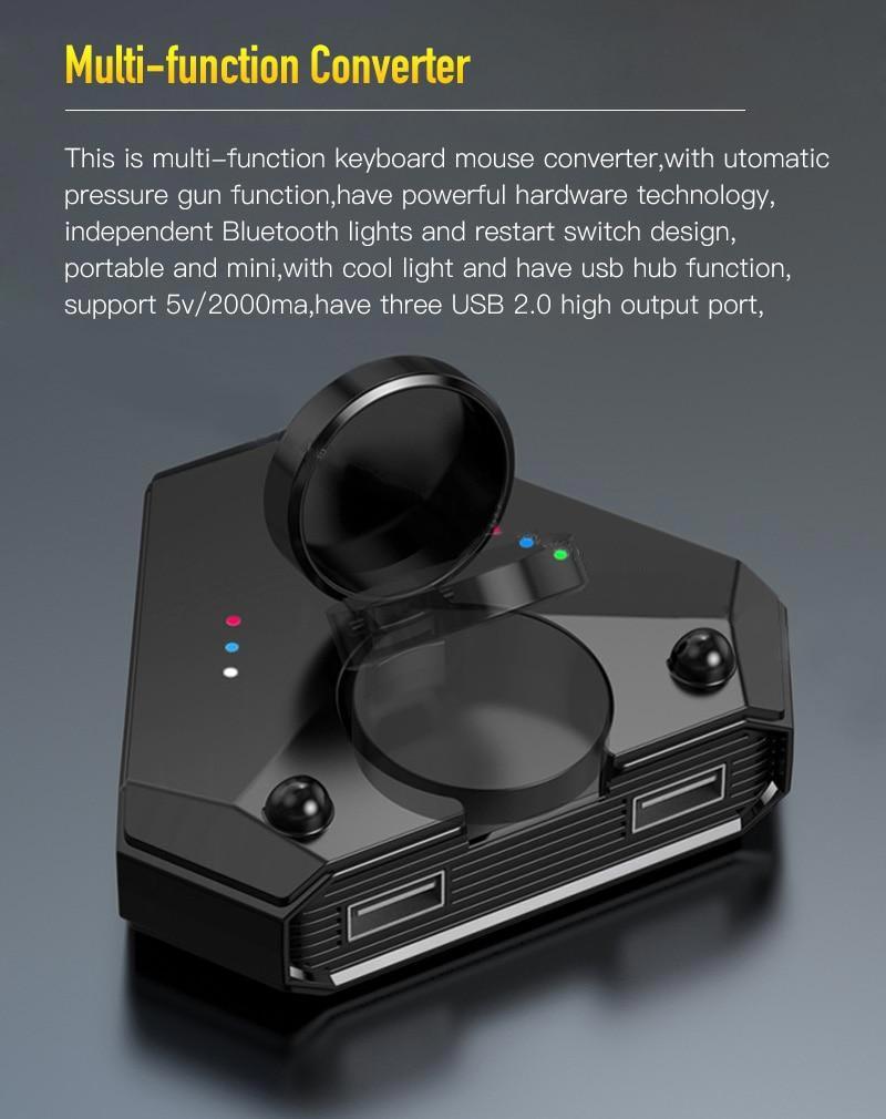 Multifunction gamepad converter
