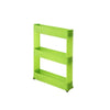 Storage Shelf Plastic Rack Three  Layered Green