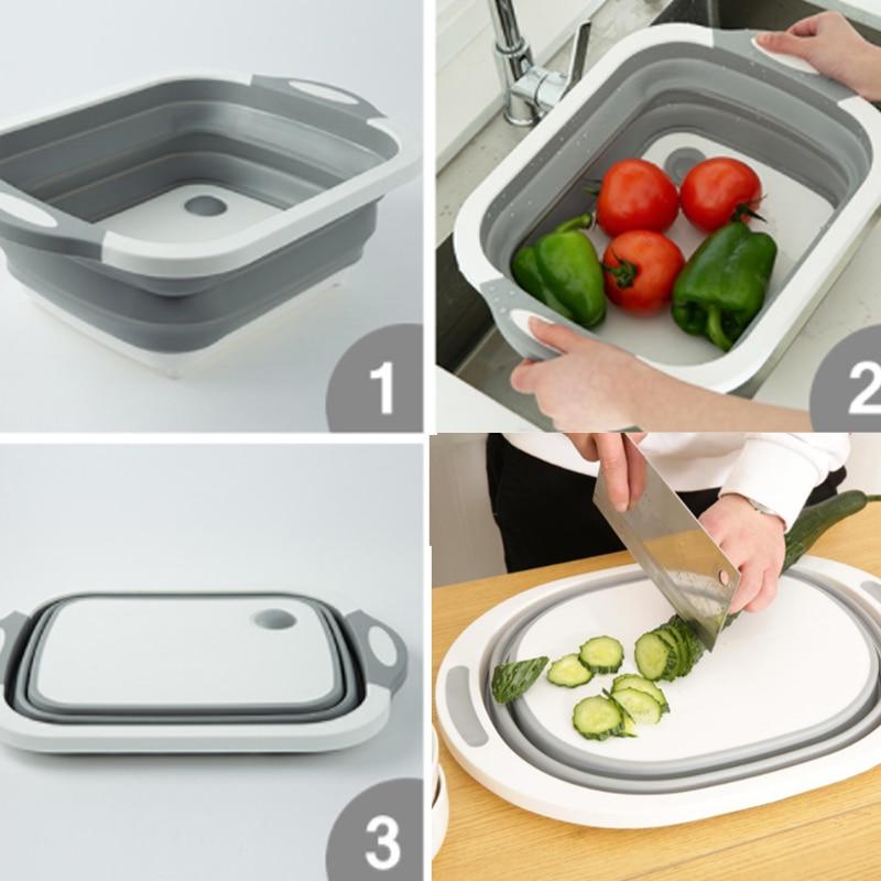 multifunctional folding chopping board