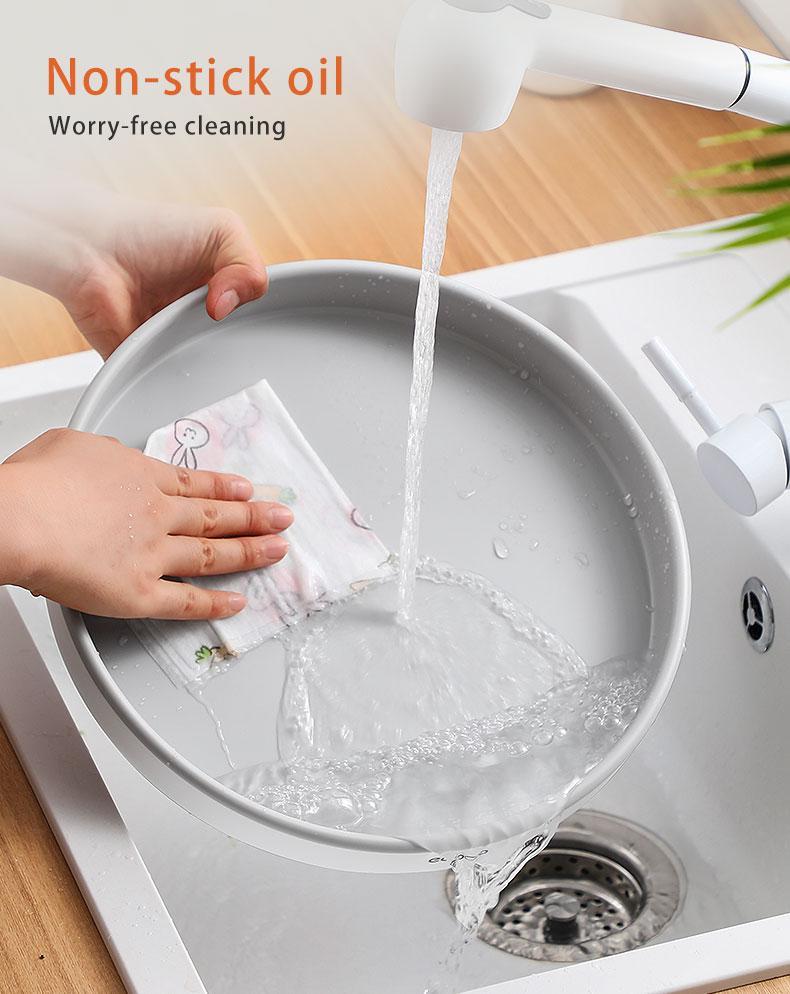 nonstick turn table spice rack organizer