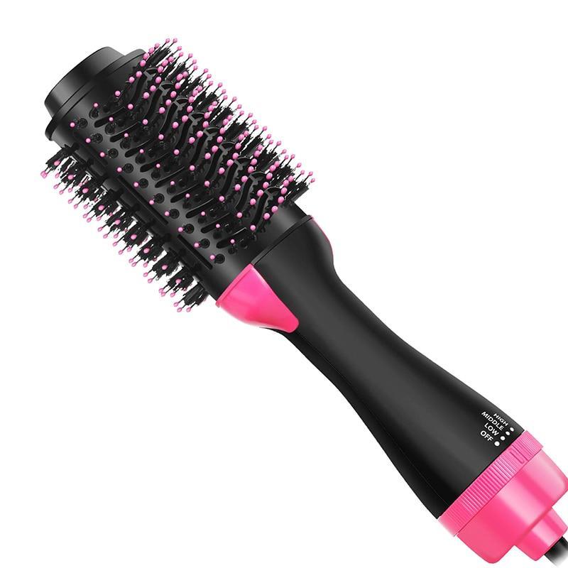 one step hair dryer and volumizer hot air brush black