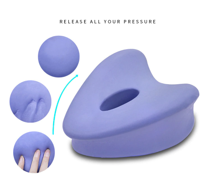 orthopedic leg pillow with memory foam