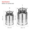 portable camping stove propane