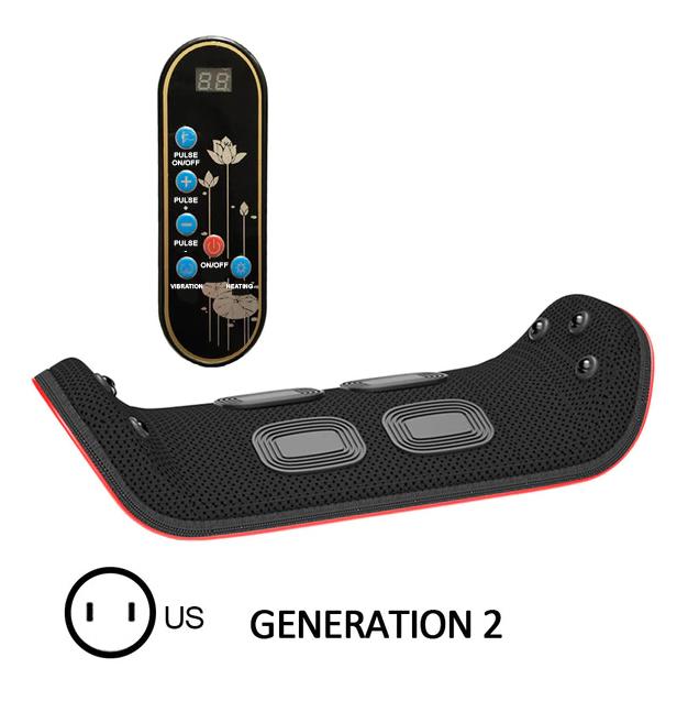 pure heating waist wrap massager 