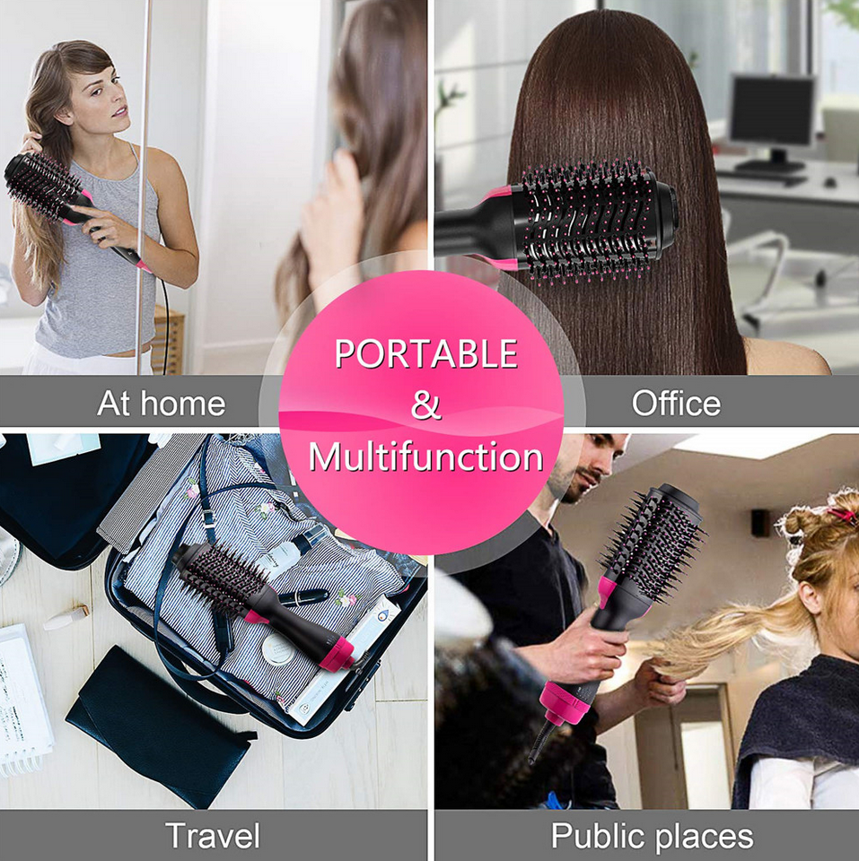 revlon one step hair brush blow dryer