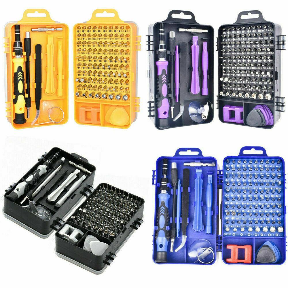 115 in 1 magnetic precision screwdriver set