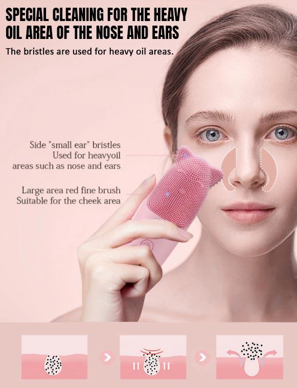 silicone cleansing brushes for acne