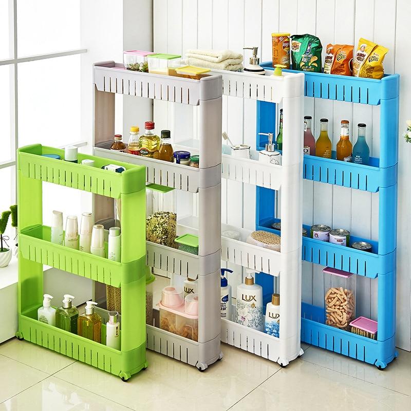 storage plastic rack 3 to 4 layers 